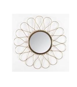 กระจกติดผนังทองเหลืองทันสมัย / กระจกติดผนังดีไซน์เนอร์ / กระจกติดผนังงานแต่งงาน - สีที่ปรับแต่งได้ ทนทาน - Product Image 1