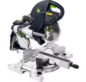 Innovadora Sierra Ingletadora Deslizante de Doble Compuesto KS 120 NUEVA con T-LOC + Extractor de Polvo CT 48 - Product Image 1