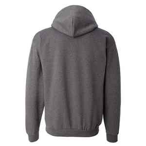 Sweat-shirts à capuche de haute qualité, poids lourd, streetwear, meilleur prix de gros, sweat-shirts gris tendance pour hommes - Product Image 4