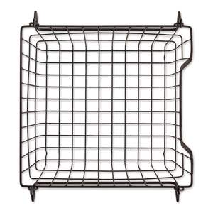 Stackable Eco-Friendly Multifunction Utility Storage Bin with Metal Wire <b>Mesh</b> for Food Storage - Product Image 3