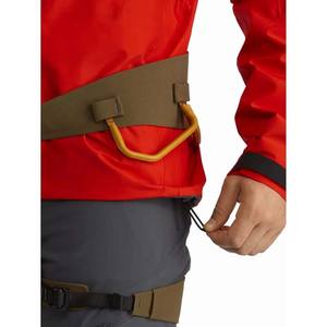 Vente en gros Veste de pluie légère pour homme Design personnalisable Imperméable Respirant Capuche détachée Revêtement coupe-vent pour l'extérieur - Product Image 4