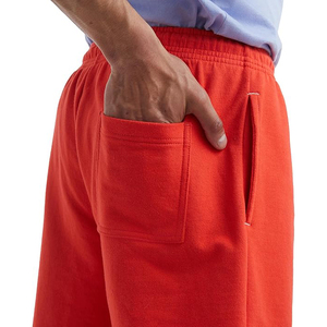 <b>men</b> fleece <b>shorts</b> cotton soft casual fit <b>elastic</b> <b>waistband</b> breathable lightweight daily wear - Product Image 5