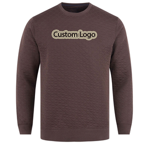 Custom OEM <b>Top</b> Quality <b>Mens</b> Sweatshirt Custom Embroidery Logo Winter Wear Best Selling <b>Thermal</b> Pullover Sweatshirt for <b>Men</b> - Product Image 1