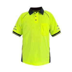 เสื้อโปโลสะท้อนแสงทำจากโพลีเอสเตอร์สะท้อนแสง - Product Image 1