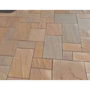 Paquete de Baldosas de Arenisca Verde Raj de Lujo para Diseño de Patio Moderno, Suelos Exteriores y Decoración de Jardín - Product Image 6