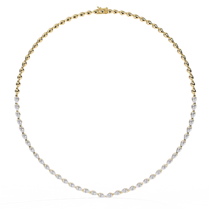 Collar de Oro de 18K con Diamante Cultivado en Laboratorio, un Accesorio Fabuloso para Damas - Product Image 1