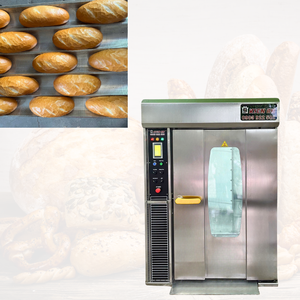 Fast Delivery 10 Trays Bakery Bread <b>Oven</b> 100% New Iso Certificate 1200Kg 380V 220V Rotary <b>Oven</b> for Bakery Vietnam Factory - Product Image 1