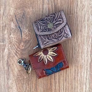 Nueva funda protectora portátil Vintage para Airpod, Funda de cuero genuino para auriculares, funda de viaje personalizada para Airpods - Product Image 5