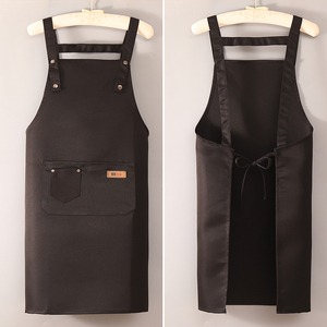 Wholesale Custom Logo High Quality <strong>Adult</strong> Size Adjustable Fashion <strong>Adult</strong> <strong>Bibs</strong> Cross Back Apron