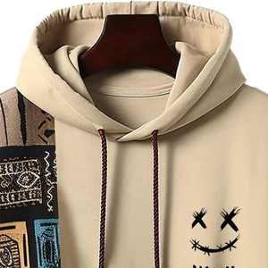 2024 High Quality Printed Fashion Hoodies New Stylish Streetwear <b>Pullover</b> <b>for</b> <b>Men</b> Custom Logo Gym Workout Hoodies - Product Image 4