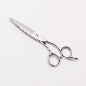 Ensemble de ciseaux de coiffeur de 6 pouces de qualité supérieure coupe de cheveux ciseaux en acier inoxydable amincissants avec pointe de lame tranchante - Product Image 3