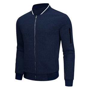 Chaqueta de bombardero vintage OEM para hombre, logotipo personalizado de alta calidad, bordado/estampado, tejido vaquero fino impermeable, patrón de tela - Product Image 3