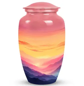Mountains Funeral <b>Large</b> <b>Urns</b> for Human Ashes - Product Image 1