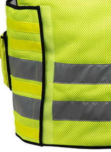 Haute qualité Logo personnalisé sécurité haute visibilité réfléchissant Para gilet médical stockage multiple gilet de sécurité 2025 - Product Image 4