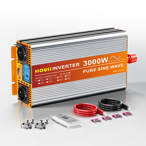 HOULI Inverseur de courant 24V 220V 12V 2000W 6000W Onduleur à onde pure pour maison, véhicule, énergie solaire - Product Image 4