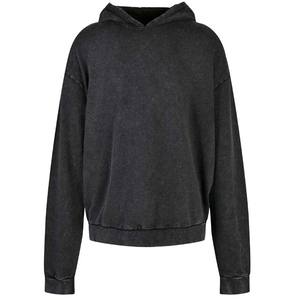 เสื้อมีฮู้ดขนาดใหญ่พิเศษมีฮู้ดพิมพ์ลายหน้าจอวินเทจแนวสตรีทแอซิดผ้าฝ้าย100% - Product Image 5