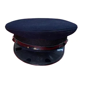 2024 Best High-end British Royal Officer Hat Naval Captain Peaked Cap Commanders Cap