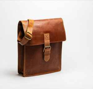 กระเป๋าสะพายพาดลำตัวหนังแท้100% ปรับแต่งได้สไตล์แฟชั่นพร้อมป้ายโลโก้ของคุณเองมีให้เลือกทุกสี - Product Image 3