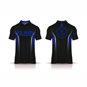 Gran oferta de algodón 100% para hombre, camiseta Polo personalizada de buena calidad, Color sólido, estilo informal, patrón, 180g, tela, peso frontal - Product Image 2