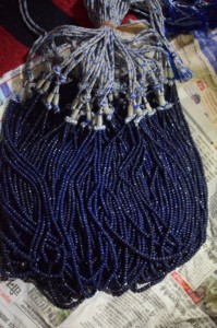 Perles de rondelle de saphir bleu à facettes naturelles 4mm-5mm AAA Grade Exquis Timeless Bead Strand Jewelry Piece - Product Image 4