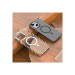 Coque en silicone transparente de luxe Netzy pour iPhone 15 Plus, anti-traces de doigts, compatible avec la charge sans fil, avec emballage de vente au détail - Product Image 3