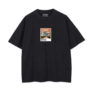 Camiseta Oversize de Algodón 100% Sabr Town Lahore con Etiqueta Personalizada, Estilo Jersey, para Fitness y Moda, Estampada, Corte Ajustado - Product Image 1