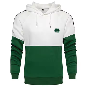 100% coton confortable poids lourd à capuche haute qualité goutte épaule séchage rapide broderie impression personnalisée Logo motif solide - Product Image 3