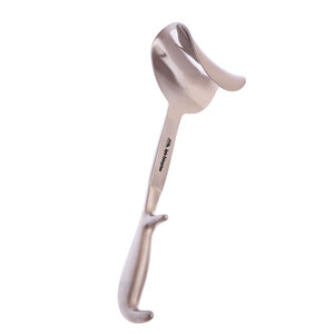 Retractor Doyen para Cirugía Abdominal, Hoja con Mango Hueco, 105 mm de Ancho, Instrumento Quirúrgico de Alta Calidad - Product Image 1