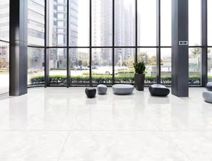 Exportateur Vistaar Argos Nero Carreaux de porcelaine polie 120x120 Couleur de sol brillante 4x4 Corps mobile Salon Usine indienne - Product Image 3