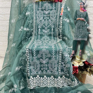 ชุดผ้าโปร่งปักลายชิคสำหรับฤดูหนาวชุดเสื้อสำหรับใส่ในซานต้าทำให้ดูสง่างาม - Product Image 1