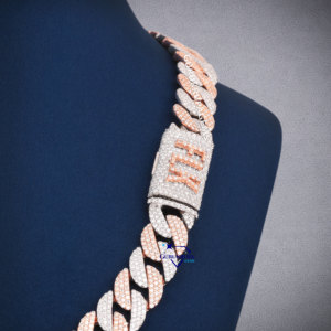 สร้อยข้อเท้าสไตล์ฮิปฮอปคุณภาพดี925เงินแท้ห่วงโซ่สไตล์คิวบาแบบกำหนดเองขายส่ง - Product Image 5