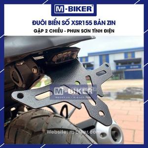 ที่ยึดป้ายทะเบียนรถมอเตอร์ไซค์ Yamaha XSR155 สำหรับติดตั้งด้านหลัง พร้อมการรับประกัน 12 เดือน - Product Image 3