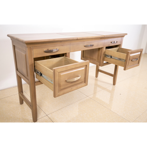 ADELA Moderno Maquillaje de madera maciza Tocador Muebles de dormitorio Fabricante de Vietnam Durable Ecológico Listo para montar - Product Image 1