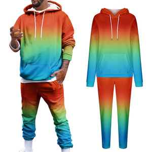 Survêtements de sport d'hiver pour hommes, de qualité supérieure, à manches longues, pour l'entraînement et le jogging, grandes tailles, respirants, imprimés, à la mode, par sublimation - Product Image 3