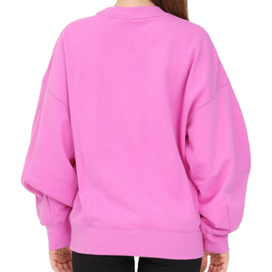 Sweat-shirt pull-over coupe-vent en molleton tricoté brodé de haute qualité pour femme, collection hiver 2025, style décontracté et personnalisé - Product Image 3