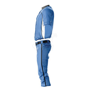 Ensemble d'uniformes de baseball personnalisés avec un design sur mesure pour les équipes de jeunes en tissu léger et respirant - Product Image 3