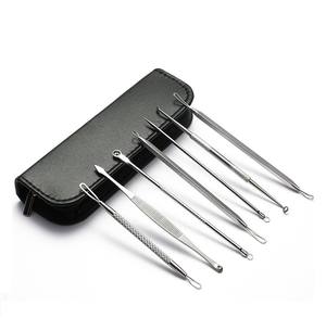Set de Cuidado Facial Manual de 7 Piezas de Acero Inoxidable FIDA International, Incluye Extractor de Puntos Negros, Extractor de Espinillas, Tratamiento para el Acné - Product Image 4