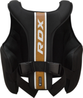 Protection de Poitrine de Haute Qualité pour l'Entraînement MMA, Protection du Corps, Protection du Ventre, RDX Aura Plus T-17 en Cuir Mayahide