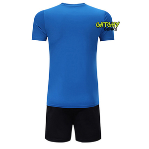 Uniforme de badminton pour hommes, ensemble chemise et short à manches courtes en tissu qualitatif en polyester, uniforme de badminton pour hommes - Product Image 6