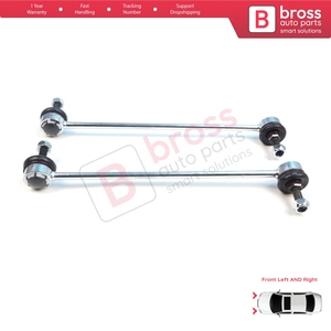 V1BSP1281-1 2X Biellettes de barre stabilisatrice avant pour Laguna MK3 3 5 Axela Biante CC Premacy CR S40 V50 C70 V40 - Product Image 3