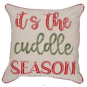 Colección Navideña Ecológica, Fundas de Cojín Ligeras con Apliques de Algodón 100%, Decoración Elegante para el Hogar - Product Image 2