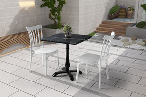 Chaise de salle à manger moderne en plastique empilable pour l'extérieur, mobilier de jardin, vente en gros, pas cher, fabricant de chaises de restaurant, chaise de salle à manger d'hôtel en PP - Product Image 6