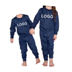 Nueva moda niños sudadera Jogger conjunto 100% chándales de algodón para primavera otoño servicio OEM - Product Image 5