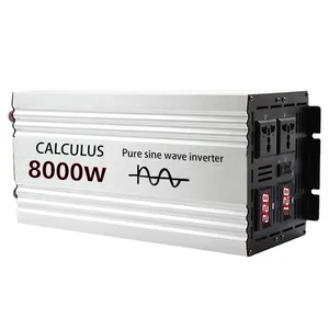 Toptancı DC12V 24V 48V için 220V 230V 240V saf sinüs dalga güç inverteri 3600W yüksek güç düşük gürültü invertör