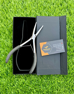 Venta caliente profesional de acero inoxidable extensión de cabello queratina removedor de enlaces alicates plano suave más cerca para extensiones de forma segura - Product Image 3