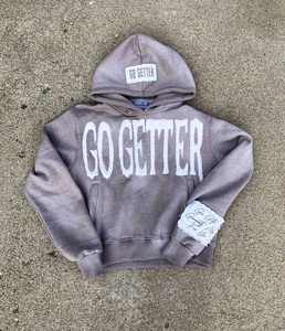 Sudadera térmica con capucha de algodón 100% para hombre, jersey con cremallera sólida a la moda para primavera e invierno, el mejor Material con diseño impreso - Product Image 4