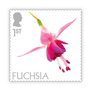 Sellos de primera clase del Reino Unido, pegatina de sello real británico, sellos florales, flores de correo real, sellos de Londres, pegatinas de papel - Product Image 5