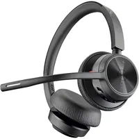 Casque téléphonique stéréo USB-A Poly Voyager 4320 UC BT700 avec support de charge P/N 77Y99AA Fabriqué en Chine