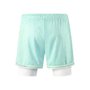 Pantalones cortos de malla de entrenamiento de gimnasio para hombres, pantalones cortos de malla de gimnasio atléticos para hombres de bajo precio, pantalones cortos deportivos con estampado para entrenamiento, Fitness Atlético - Product Image 6