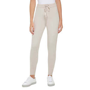 Pantaloni Cargo Casual da Donna Calvin Klein XS (X-Small) a Vita Alta, Traspiranti con Tecnica Stropicciata, Beige - Product Image 1